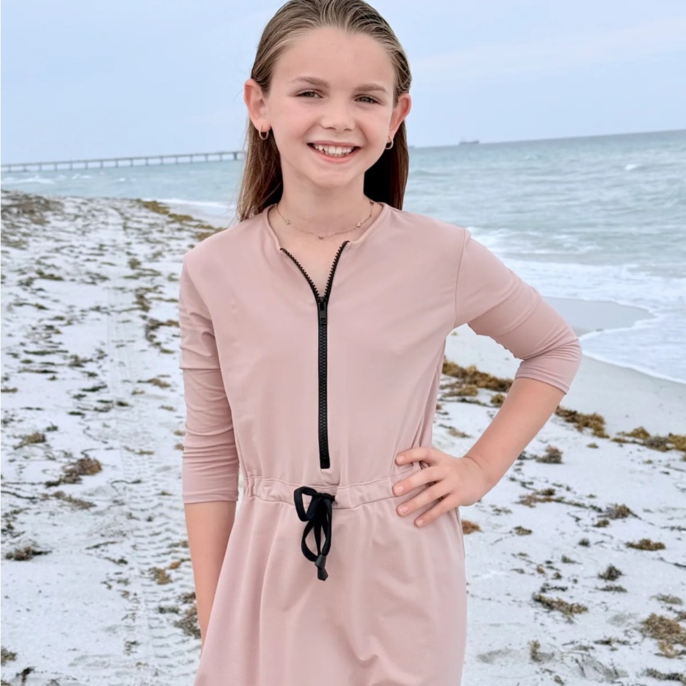Girls Swim Dress Modest NWT Cover Up - Picture 4 of 8